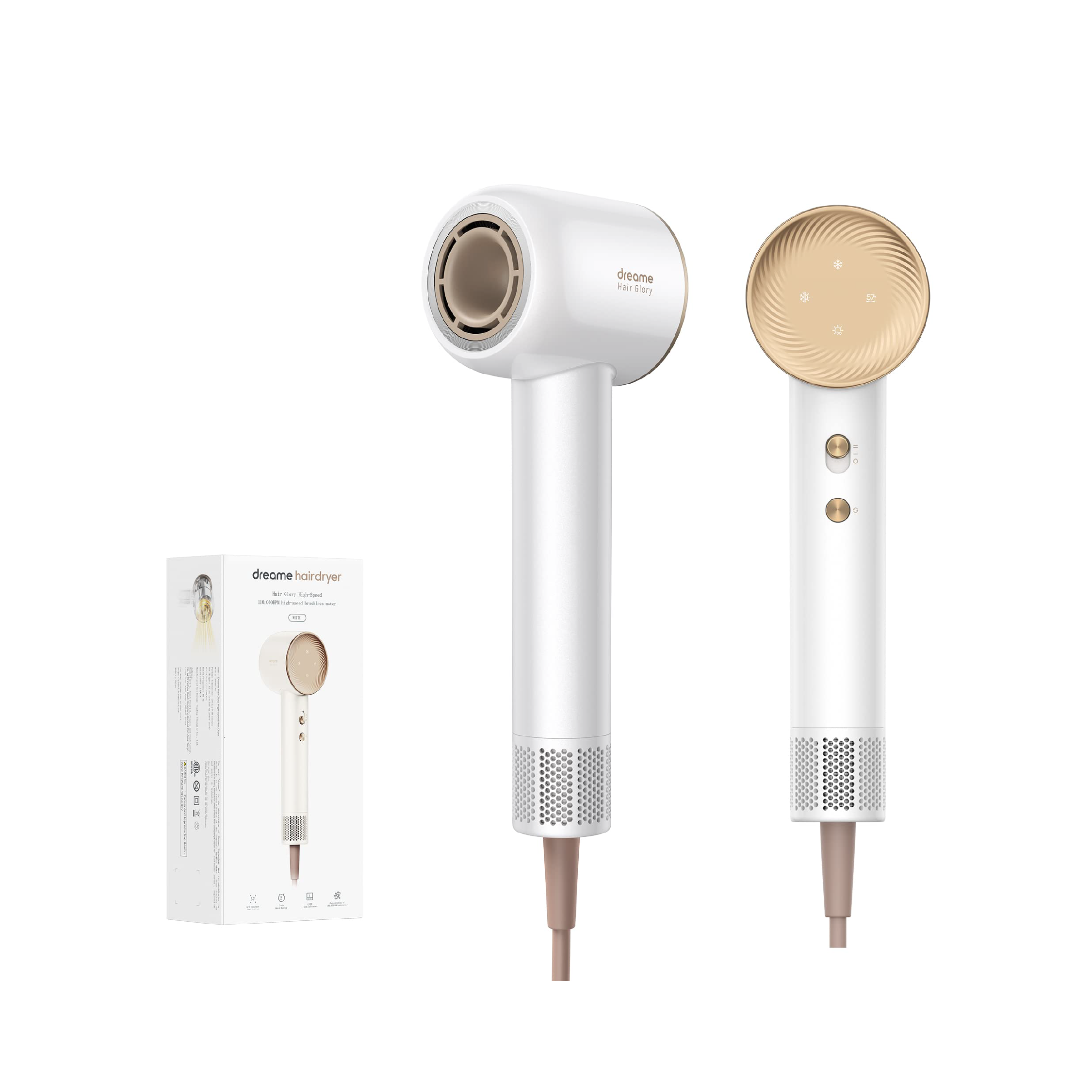 Dreame Hair Dryer Glory + Free Essence Nozzle Set - Image 3